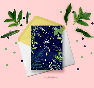 <span>Wedding invitation set</span><i>→</i>